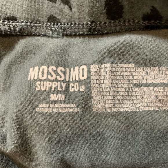 Gray Leopard Print Leggings - Picture 2 of 2